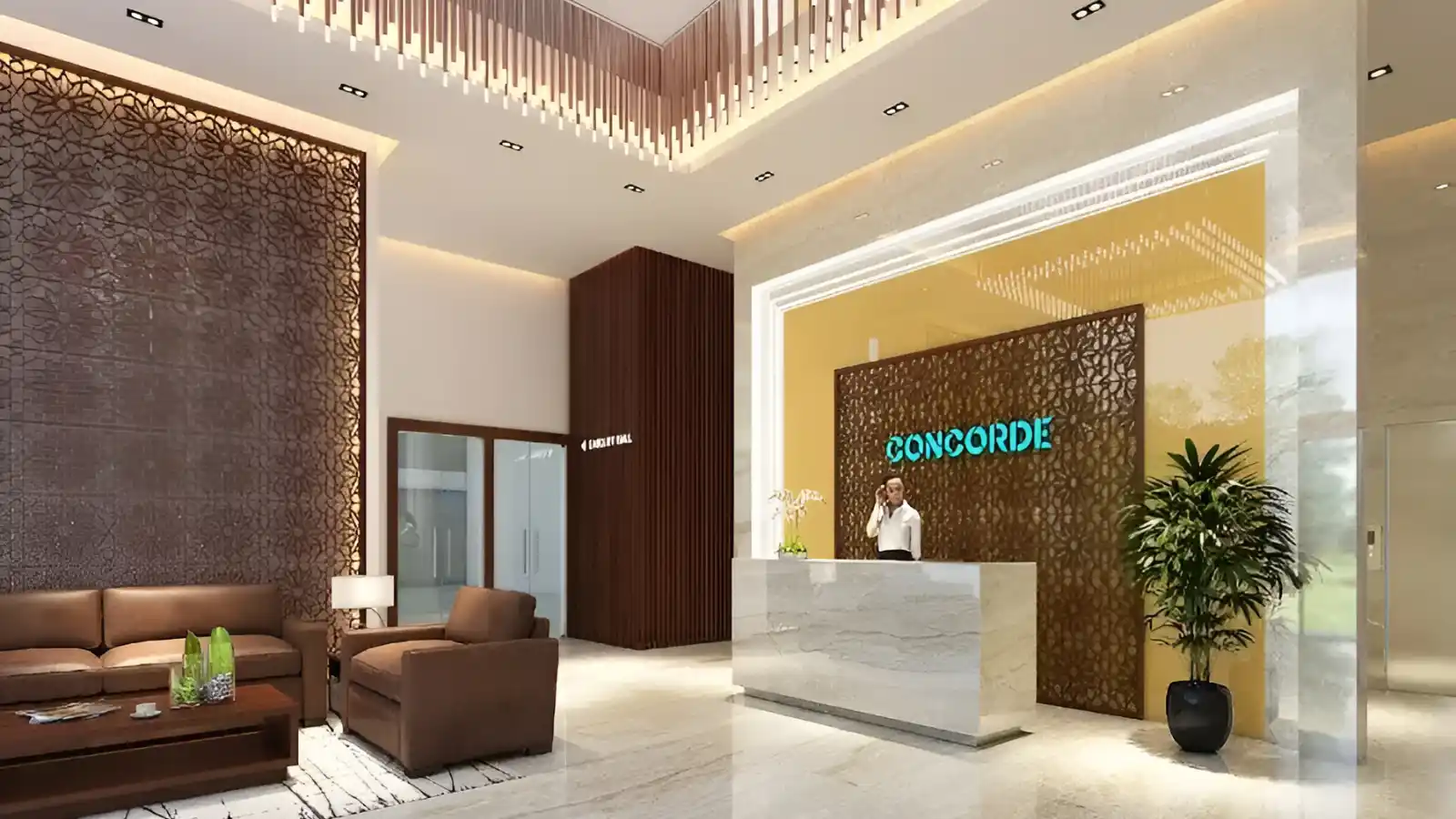 Concorde Luxepolis Apartments In Basavanagudi south Bangalore-Lobby
